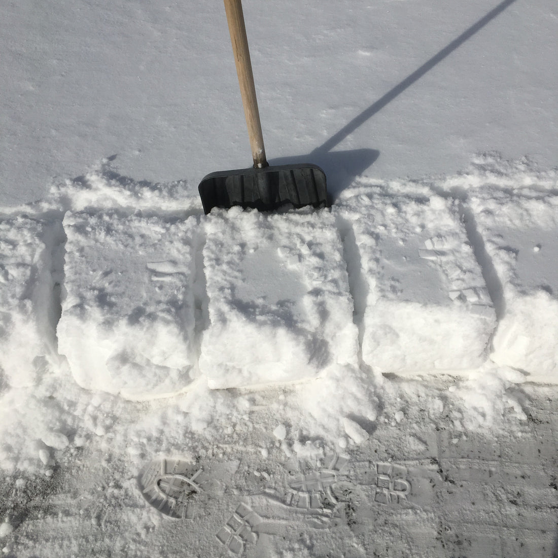 The Lost Art of Shovelling Snow