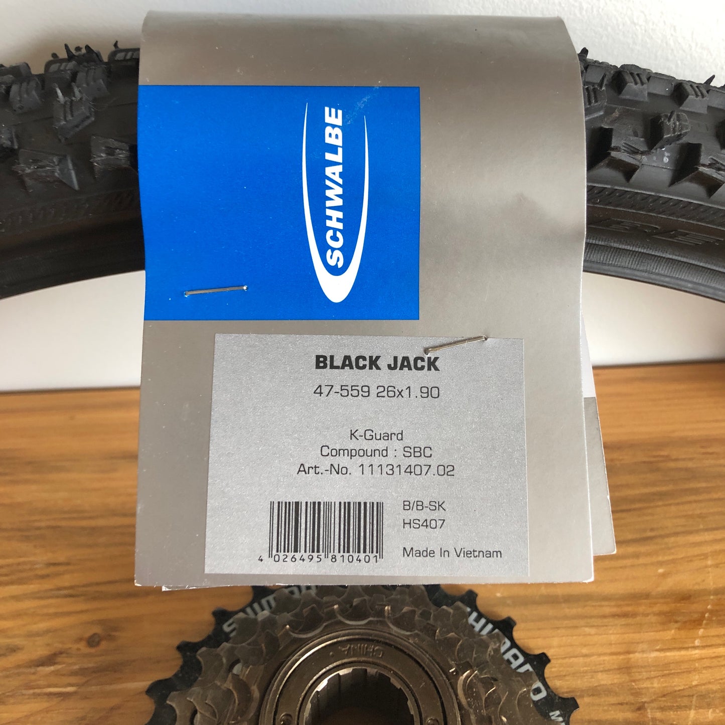 559-Schwalbe Black Jack (47-559) 26 x 1.90 (HS407)