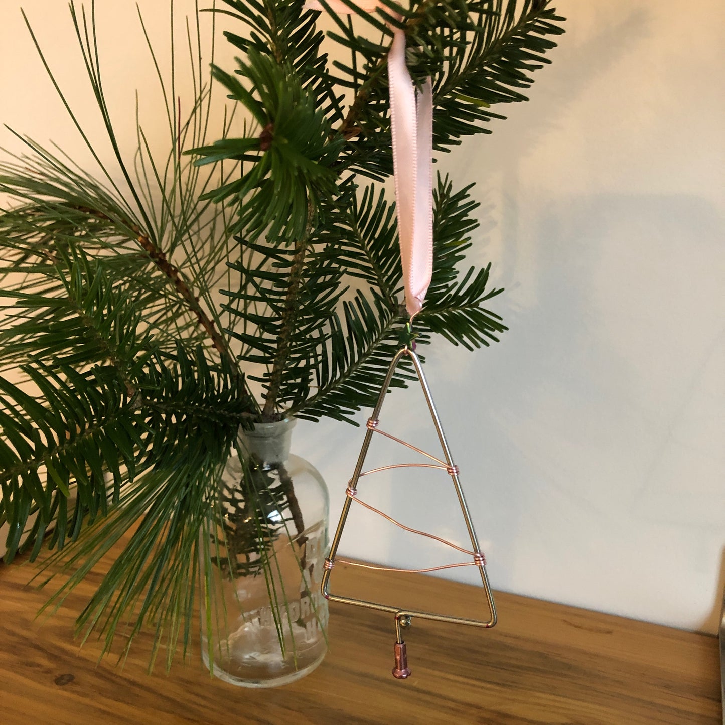 Bicycle Spoke Christmas Tree Ornaments