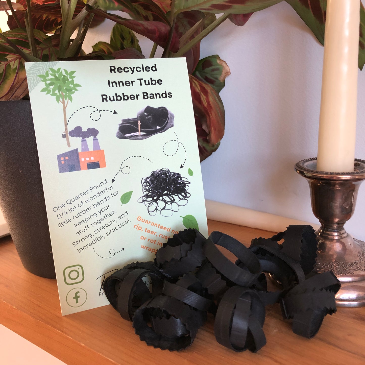 Recycled Inner Tube Rubber Bands