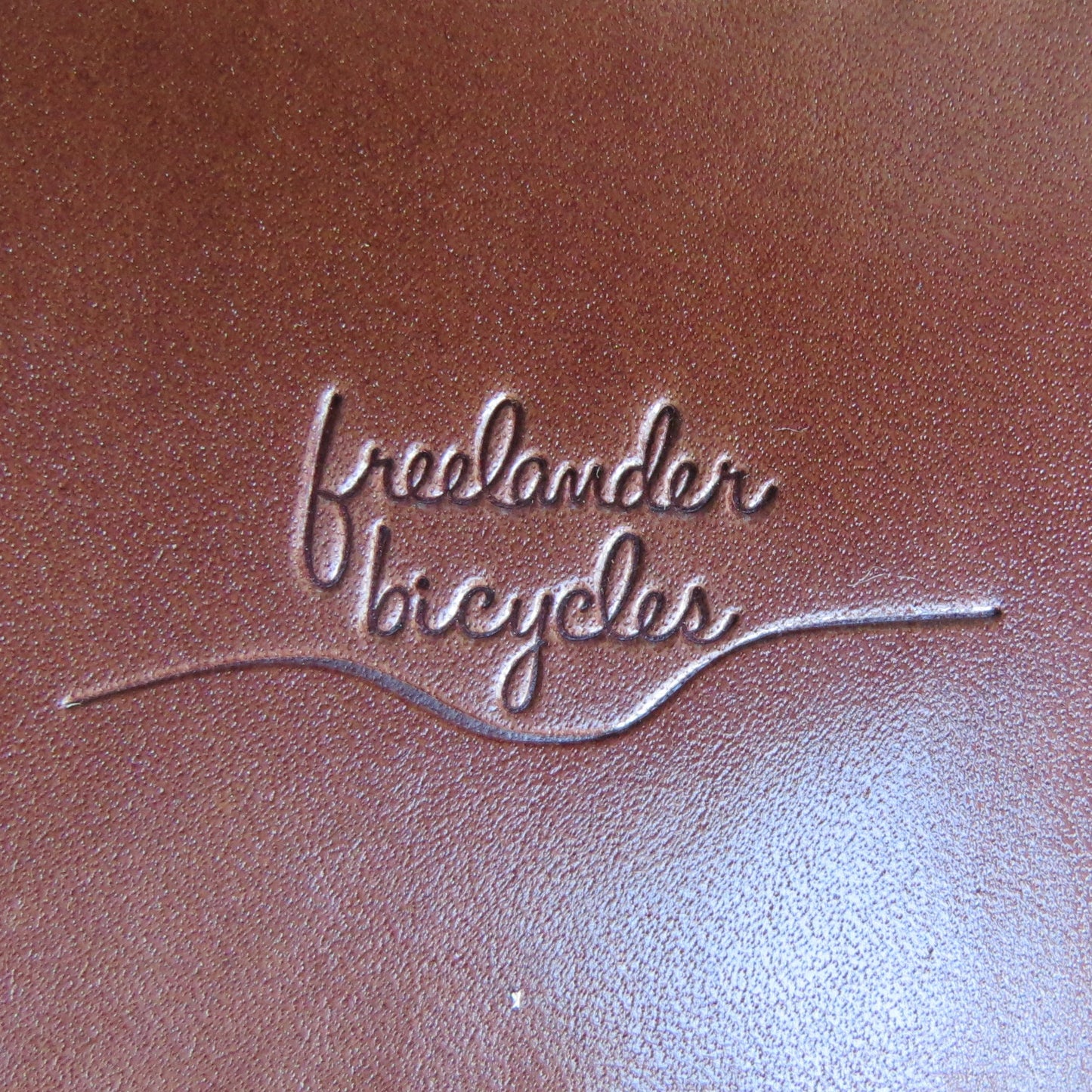 FreeLander Leather Handlebar Grips - Dark Brown