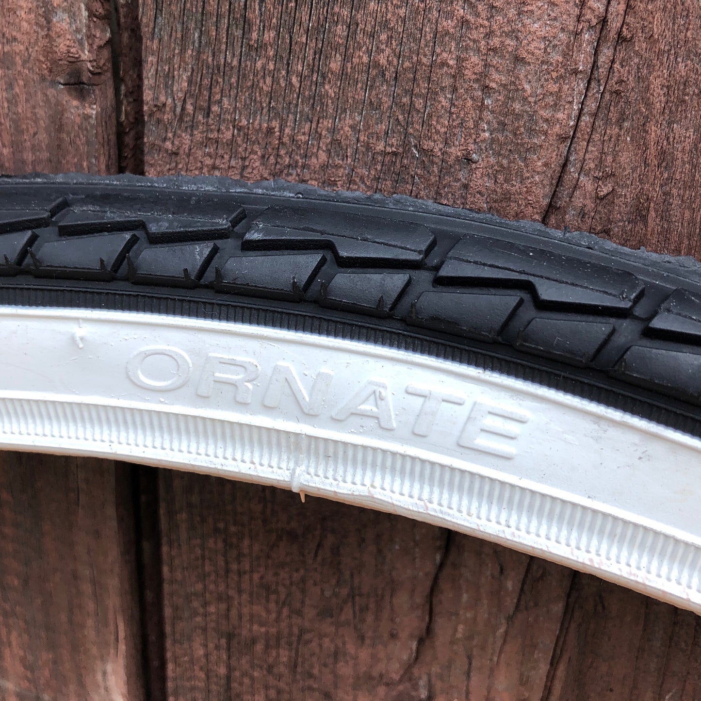 CYT "City/Ornate” H-434" 26 x 1 3/8 (37-590) WHITE Wall Tire