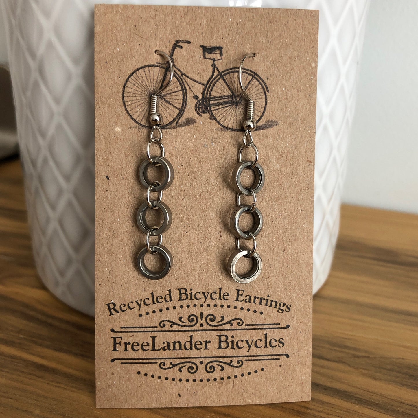Earring: Velo a Trois Roues