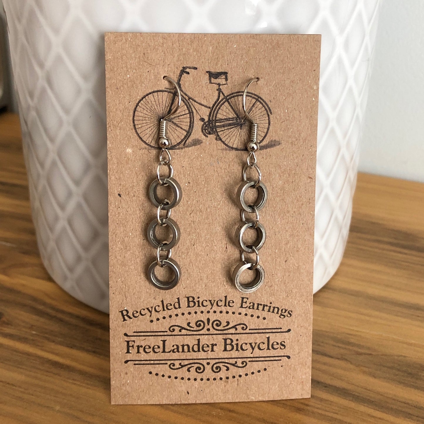 Earring: Velo a Trois Roues