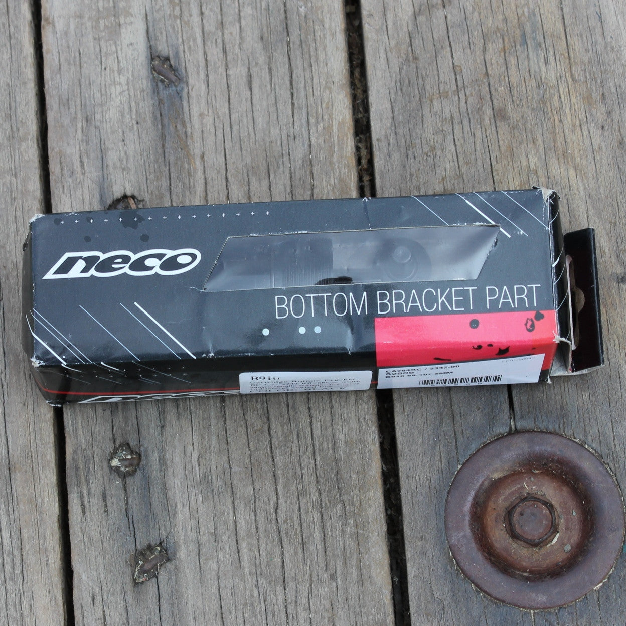 NECCO 107.5mm Sealed Bottom Bracket Cartridge
